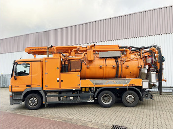 Каналопочистваща машина Mercedes-Benz Actros 2544 L 6x2 Actros 2544 L 6x2, Lenkachse, Kroll Saug-/Spülwagen ca. 12m³, Funk: снимка 3