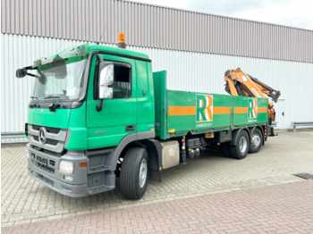 Камион с кран MERCEDES-BENZ Actros 2544