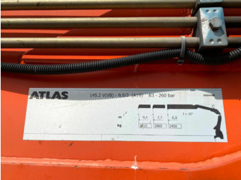 Камион с кран, Бордови камион Mercedes-Benz Arocs 2545 L/6x2/4 Arocs 2545 L/6x2/4, Atlas Kran, 145.2-A19 VB, 9,4m-1.51 to, Lenkachse, entlastbar, Retarder, Klima,: снимка 3 Камион с кран, Бордови камион Mercedes-Benz Arocs 2545 L/6x2/4 Arocs 2545 L/6x2/4, Atlas Kran, 145.2-A19 VB, 9,4m-1.51 to, Lenkachse, entlastbar, Retarder, Klima,: снимка 3