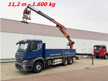 Камион с кран MERCEDES-BENZ Arocs 2642