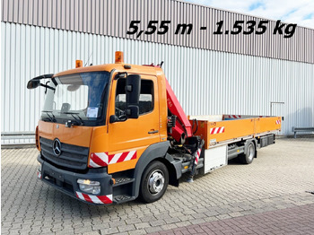 Камион с кран MERCEDES-BENZ Atego
