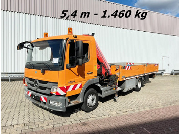 Камион с кран MERCEDES-BENZ Atego