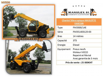 Мотокар с висока проходимост Haulotte FM3500/14E: снимка 5