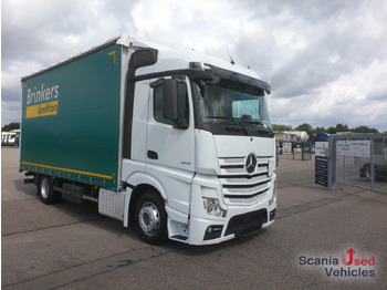 Камион с брезент MERCEDES-BENZ Actros 1845