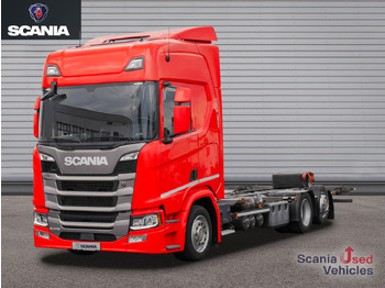 Контейнеровоз/ Сменна каросерия камион SCANIA R 410