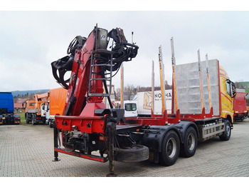 Камион за дърва, Камион с кран Volvo FH 500 Holztrans. mit Penz 12Z9 Holzkran: снимка 5