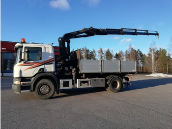 Камион с кран SCANIA P 340