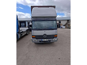 Камион с брезент Mercedes-Benz Atego 818: снимка 5