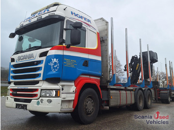 Камион за дърва SCANIA R 490