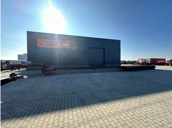 Нискорамна площадка полуремарке Broshuis 5ABSD-68/2, FIVE AXLE HYDRAULIC STEERED DOUBLE EXTENDABLE (27m) SEMI LOW LOADER: снимка 3