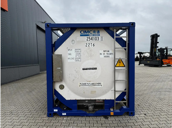 Танк контейнер За превоз на химикати CIMC 20FT ISO, 25.050L / 1-COMP / 3 BAFFELS / T11 / 4 manholes / ADR valid until 04/2027: снимка 5