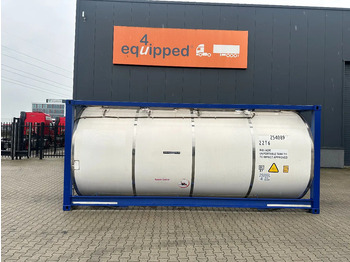 Резервоар за съхранение За превоз на химикати CIMC 20FT ISO, 25.060L / 1-COMP / 3 BAFFELS / T11 / 4 manholes / ADR valid until 10/2027: снимка 2 Резервоар за съхранение За превоз на химикати CIMC 20FT ISO, 25.060L / 1-COMP / 3 BAFFELS / T11 / 4 manholes / ADR valid until 10/2027: снимка 2