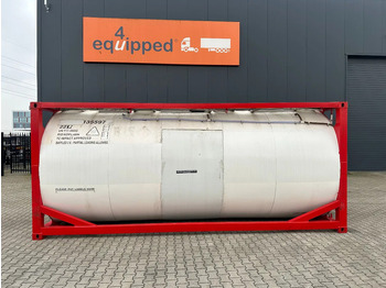 Танк контейнер За превоз на гориво SINGAMAS 20FT ISO, 26.000L/1-COMP/3 BAFFELS/3 manholes, 5Y: 08-2027, L4BN, T11: снимка 2