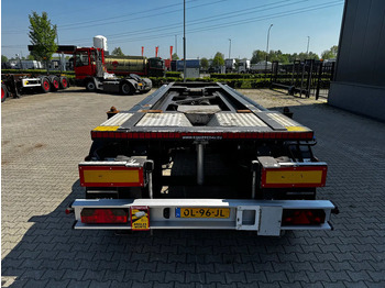 Контейнеровоз/ Сменна каросерия полуремарке Van Hool 20FT, 66°/380V Tipping-chassis, ADR (EX/II, EX/III, FL, OX, AT), SAF, 2 liftaxles: снимка 5