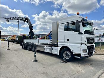 Камион с кран MAN TGX