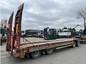 Нискорамна площадка ремарке Nooteboom ASD-40-22 40T - 4-AS DIEPLADER 8,60M X 3,05M - HYDR RAMPEN + VERBREDERS - BLADVERING - TROMMELREMMEN: снимка 4