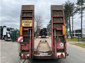 Нискорамна площадка ремарке Nooteboom ASD-40-22 40T - 4-AS DIEPLADER 8,60M X 3,05M - HYDR RAMPEN + VERBREDERS - BLADVERING - TROMMELREMMEN: снимка 5