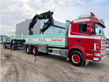 Камион с кран SCANIA 164