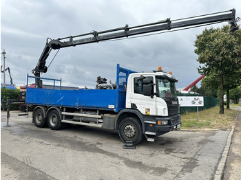 Камион с кран SCANIA P 410