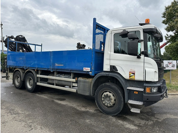 Камион с кран SCANIA P 410