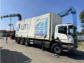 Камион с брезент SCANIA P 410