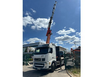 Бордови камион, Камион с кран Volvo FH 500 6X2 PRITSCHE + KRAN PALFINGER PK50002 E 5x - RETARDER - PLATFORM 6m20 - TWISTLOCKS 20' - 561.000km - EURO 5: снимка 5