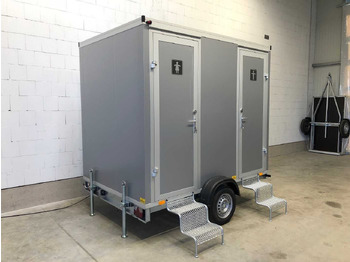 Нови Жилищен контейнер, Ремарке ROSEMEIER VE 1 Damen, 1 Herren, U SILVER Toilettenanhänger: снимка 5