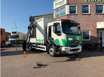 Бордови камион, Камион с кран Volvo FL 12 FL 240 mit Hiab XS 111 HIDUO (2015!!!!)/Radio Remote/TOP CONDITION: снимка 4