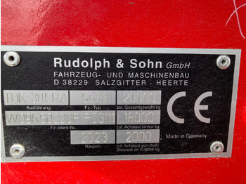 Лизинг на Rudolph TDK 301 RA Rudolph TDK 301 RA: снимка 4