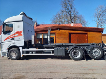 Мултилифт с кука камион Mercedes-Benz Actros, 6X2, JOAB HOOK LIFT: снимка 4