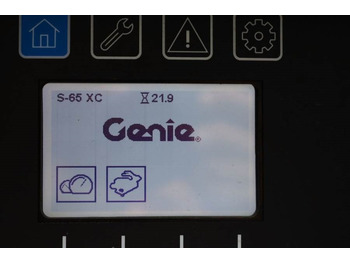 Телескопична платформа Genie S65XC Valid inspection, *Guarantee! Diesel, 4x4 Dr: снимка 5