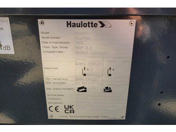 Лизинг на Haulotte HA16RTJ Valid Inspection, *Guarantee! Diesel, 4x4  Haulotte HA16RTJ Valid Inspection, *Guarantee! Diesel, 4x4: снимка 3