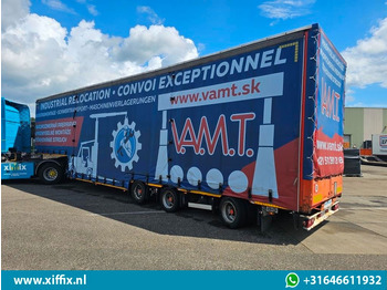 Нискорамна площадка полуремарке Meusburger 3-ass. Dieplader met huifopbouw / Naloop gestuurd: снимка 4 Нискорамна площадка полуремарке Meusburger 3-ass. Dieplader met huifopbouw / Naloop gestuurd: снимка 4