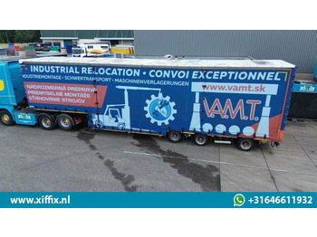 Нискорамна площадка полуремарке Meusburger 3-ass. Dieplader met huifopbouw / Naloop gestuurd: снимка 2 Нискорамна площадка полуремарке Meusburger 3-ass. Dieplader met huifopbouw / Naloop gestuurd: снимка 2