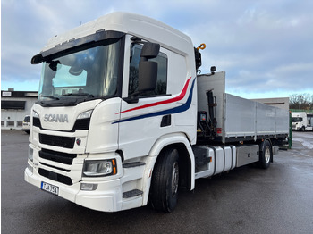 Камион с кран SCANIA P 320