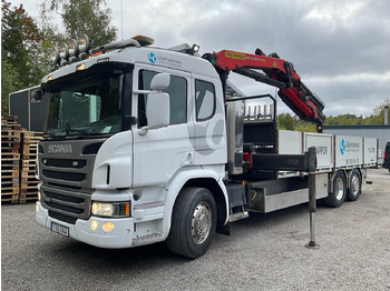 Камион с кран SCANIA P 360