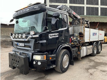 Камион с кран SCANIA P 400