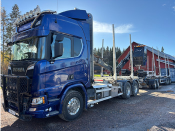 Камион за дърва SCANIA R 650