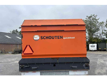 Миксер-вагон Schouten VDW 210 A voerwagen, doseerwagen: снимка 3