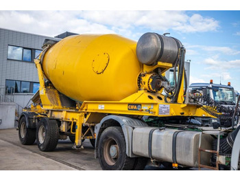 Полуремарке бетон миксер Cifa BETON MIXER/MALAXEUR/MISCHER-12M3- STEERING AXLE: снимка 2