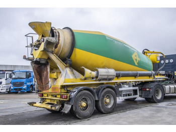 Полуремарке бетон миксер DE BUF BETON MIXER/MALAXEUR/MISCHER-12M3: снимка 3