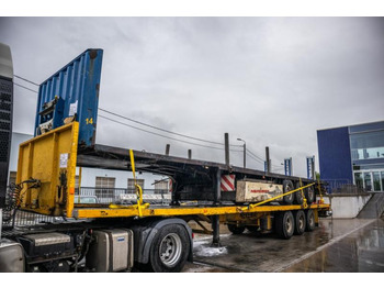 Бордово полуремарке/ Платформа KRONE SD