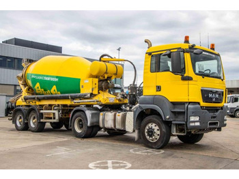 Бетоновоз MAN TGS 18.360 BLS-4X4 + MIXER 10M3: снимка 3