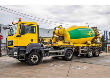 Бетоновоз MAN TGS 18.360 BLS-4X4 + MIXER 10M3: снимка 2