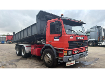 Самосвал камион Scania 93-280 (POMPE MANUELLE / MANUAL PUMP / 6X4 / STEEL SUSP. / LAMES): снимка 2