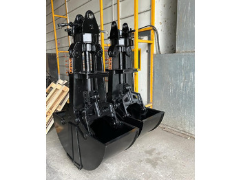 Нови Грайферна кофа за Строителна техника Caterpillar 330 Narrow Clamshell Bucket: снимка 3