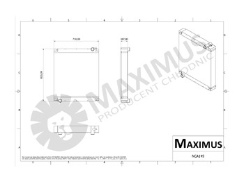 Нови Радиатор за Градски автобус TEMSA BUS MD9 LE: снимка 2