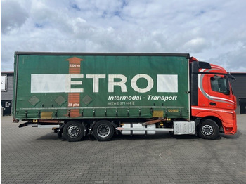 Камион с брезент Mercedes Benz Actros 2642 6x2 Mega BDF met zeilbak: снимка 5