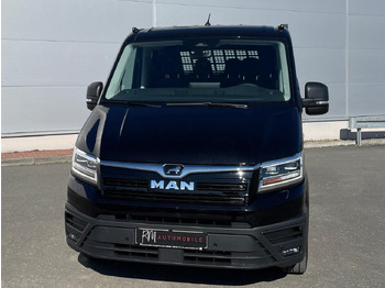 Бус самосвал, Бус с двойна кабина MAN TGE 3.180 Pritsche KIPPER DOKA LR 4x4 ACC LED: снимка 3