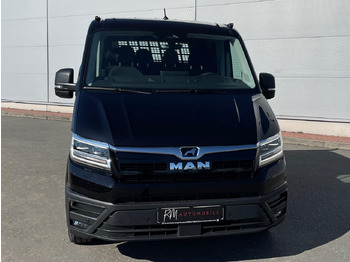 Бус самосвал, Бус с двойна кабина MAN TGE 3.180 Pritsche KIPPER DOKA LR 4x4 ACC LED: снимка 4